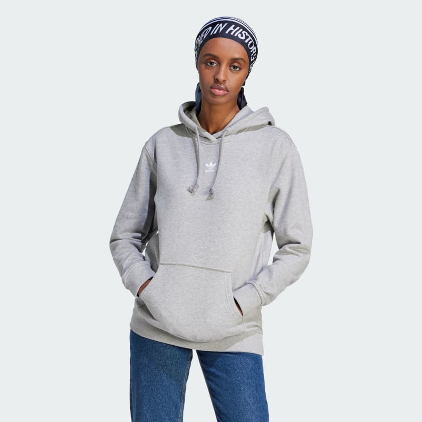 adidas Adicolor Essentials Regular Hoodie Grijs adidas Offici le Shop