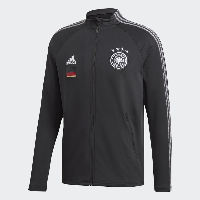 de eerste auteur Boven hoofd en schouder adidas Germany Anthem Jacket - Black | adidas Turkey