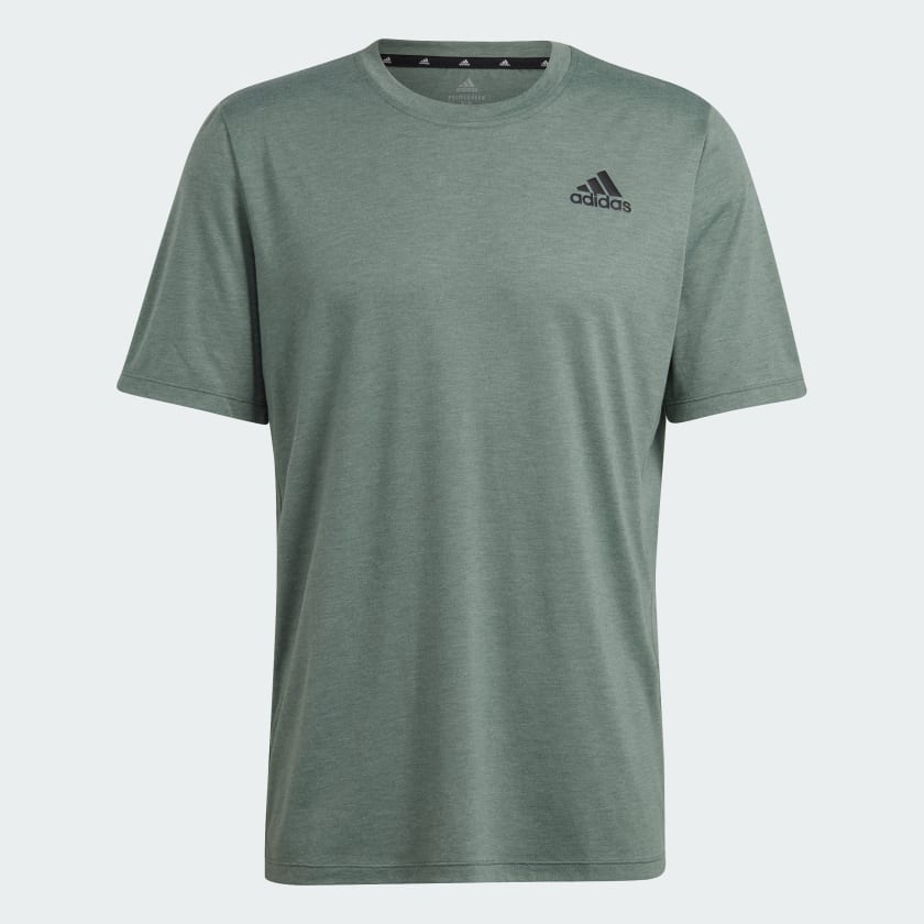 adidas Primeblue Designed 2 Move Heathered Sport T Shirt Grun adidas Deutschland