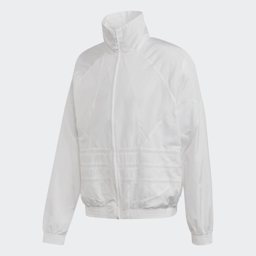 adidas Chamarra Deportiva Gran Trifolio Blanco adidas Mexico