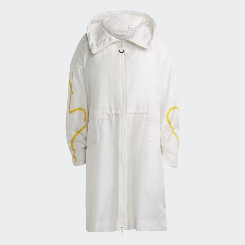 adidas by Stella McCartney Lightweight Parka WIND.RDY White