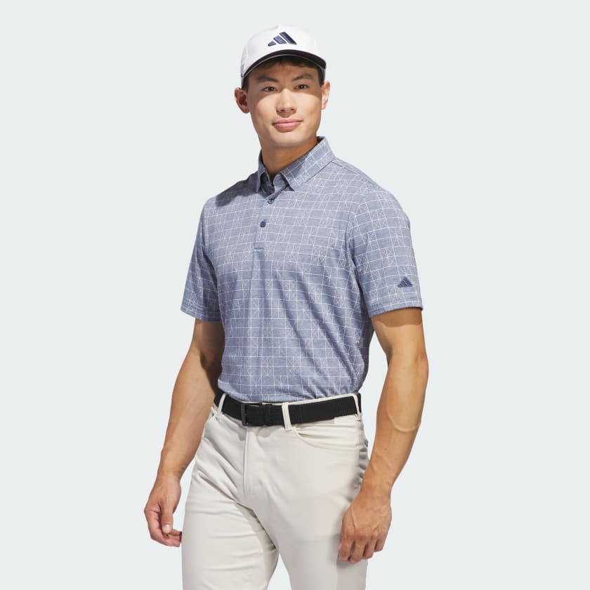 adidas Go-To Novelty Polo Shirt - Blue | Men's Golf | adidas US