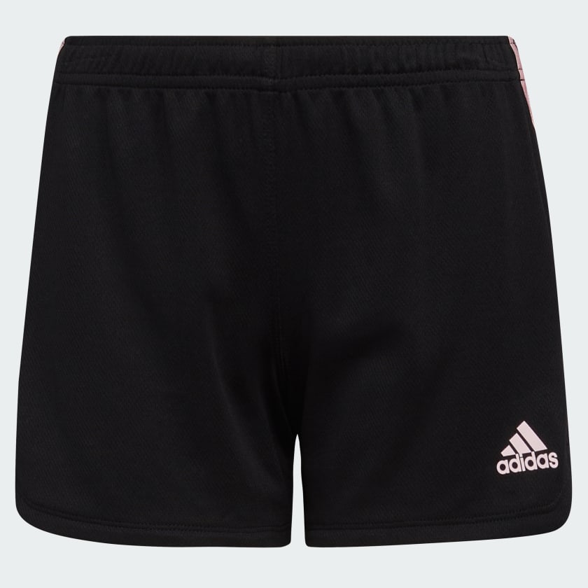 adidas YTH 3 STRPE MESH SHORT Black Kids Training adidas US