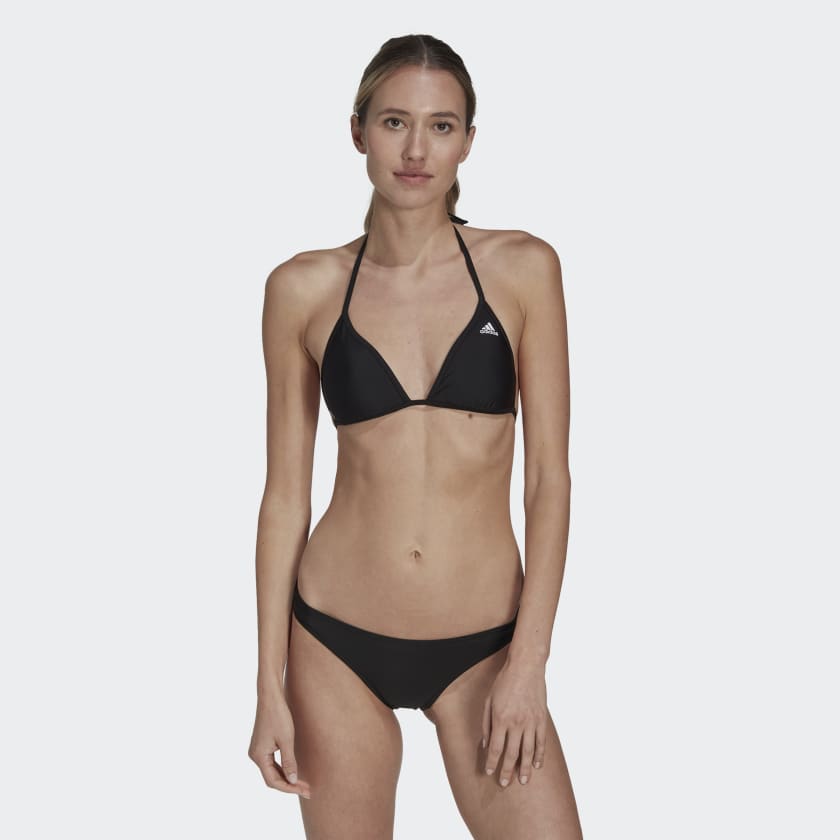Empleado Ciudadanía pegatina Sujetador de bikini Triangle - Negro adidas | adidas España
