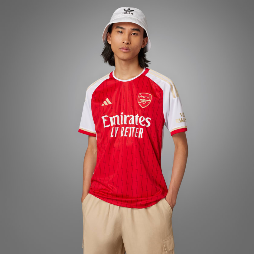 adidas Arsenal 23/24 Home Jersey - Red | Men's Soccer | adidas US