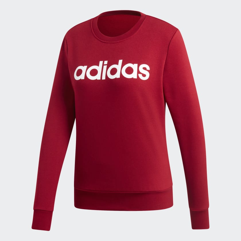 Adidas essentials linear hoodie discount
