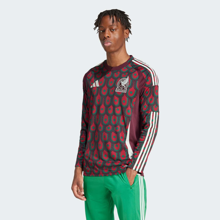 adidas Mexico 24 Long Sleeve Home Jersey - Multicolor | Men's Soccer |  adidas US