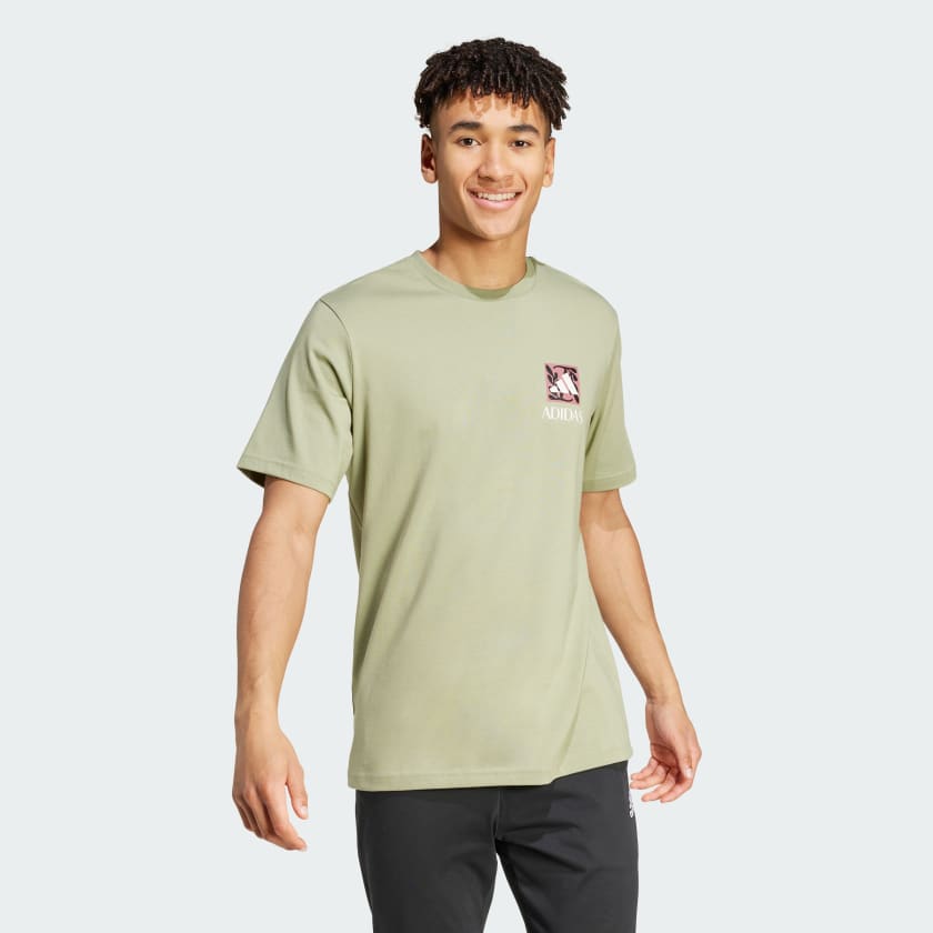 Adidas graphic tee mens online
