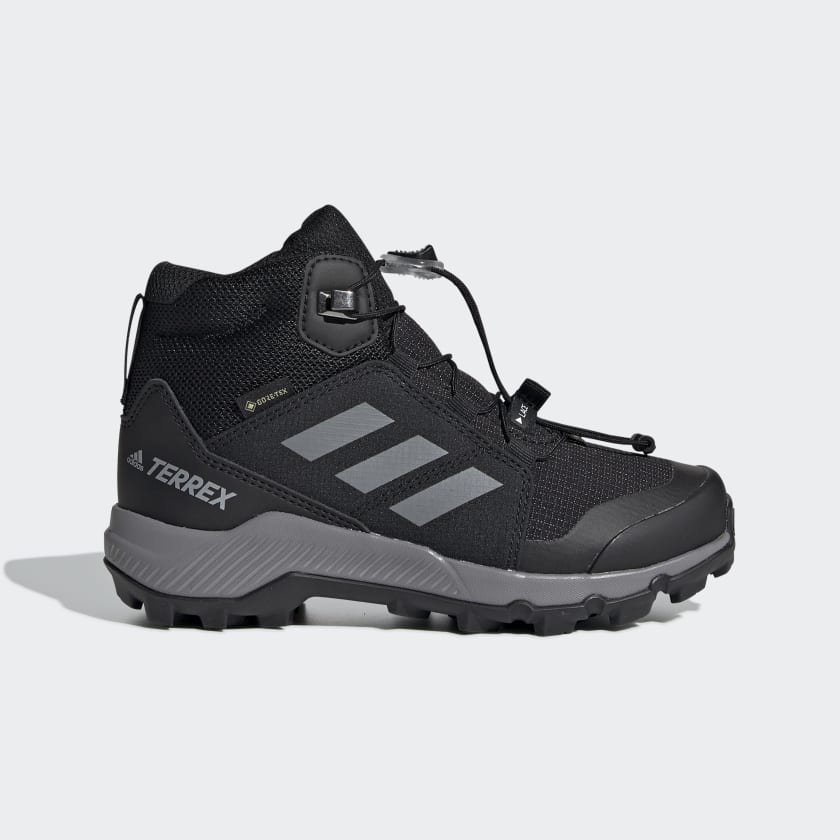 Zapatillas Terrex mid Gore-Tex de hiking negras y para niños | adidas España