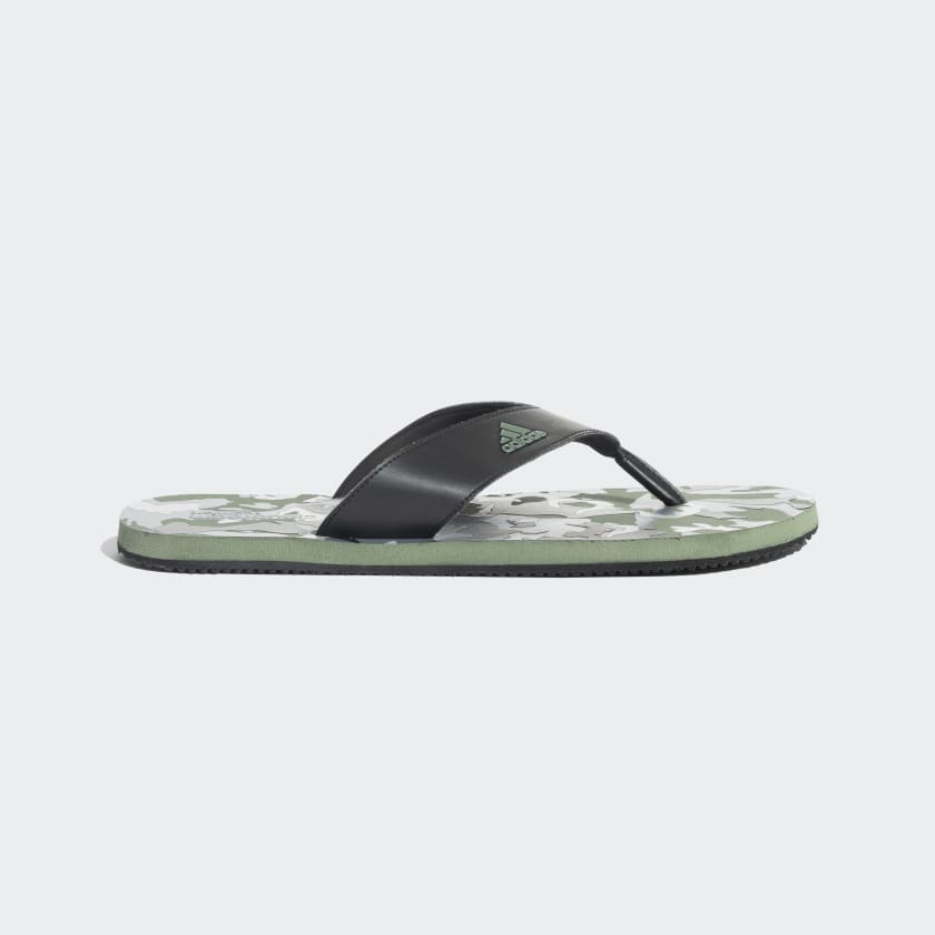 Adidas cloudfoam slides green 2025