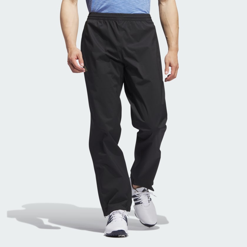 adidas RAIN.RDY Golf Tracksuit Bottoms - Black | adidas UK