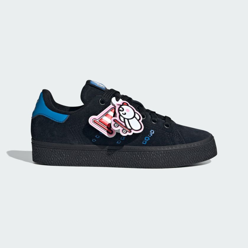 Adidas stan smith kids top black