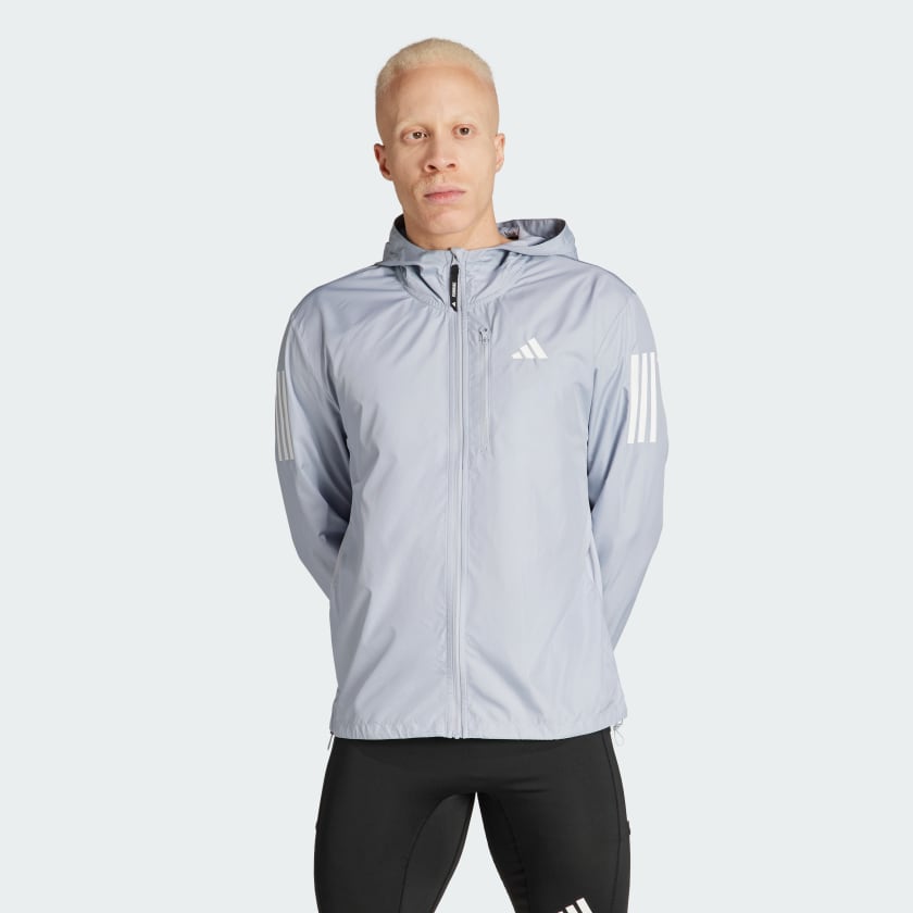 adidas Own the Run Jacket Grey Free Shipping with adiClub adidas US
