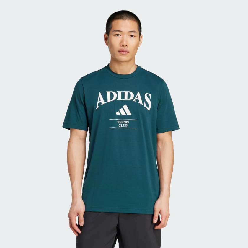 ☆Adidas☆Originals Tennis Graphic Tee Green adidas Men's Originals Graphic T-Shirt | Tennis Warehouse