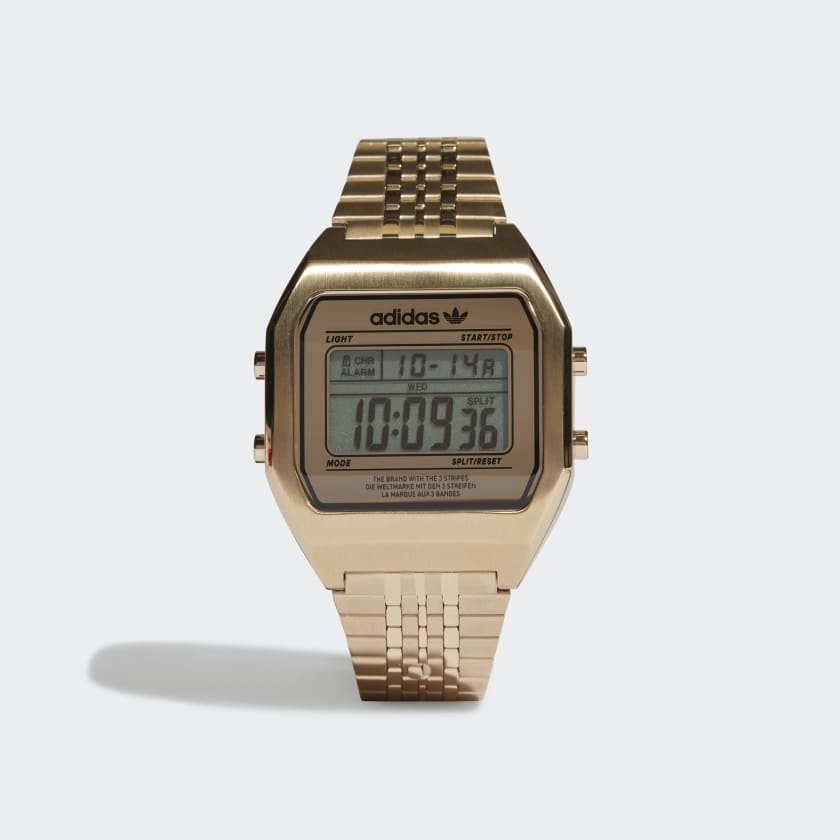 adidas Digital Two M Watch - Gold | Free Shipping with adiClub | adidas US