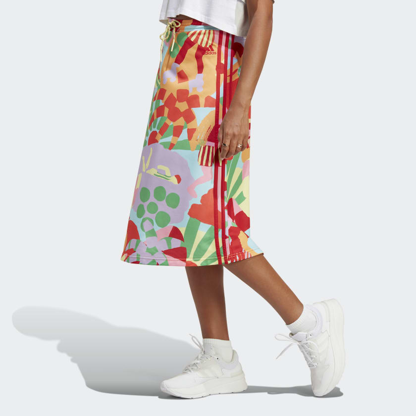 adidas x FARM Rio Skirt Gold adidas Thailand