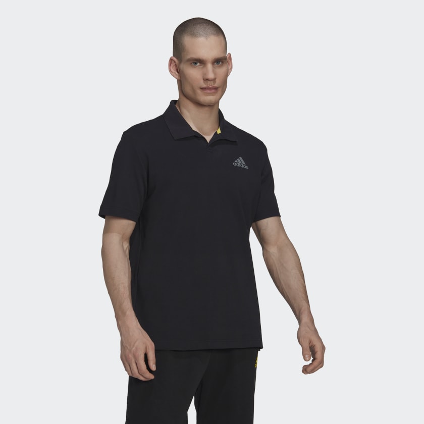 Polo Clubhouse - Negro | adidas España