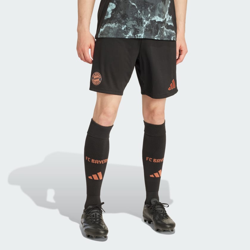 adidas FC Bayern 24 25 Away Shorts Black adidas UK