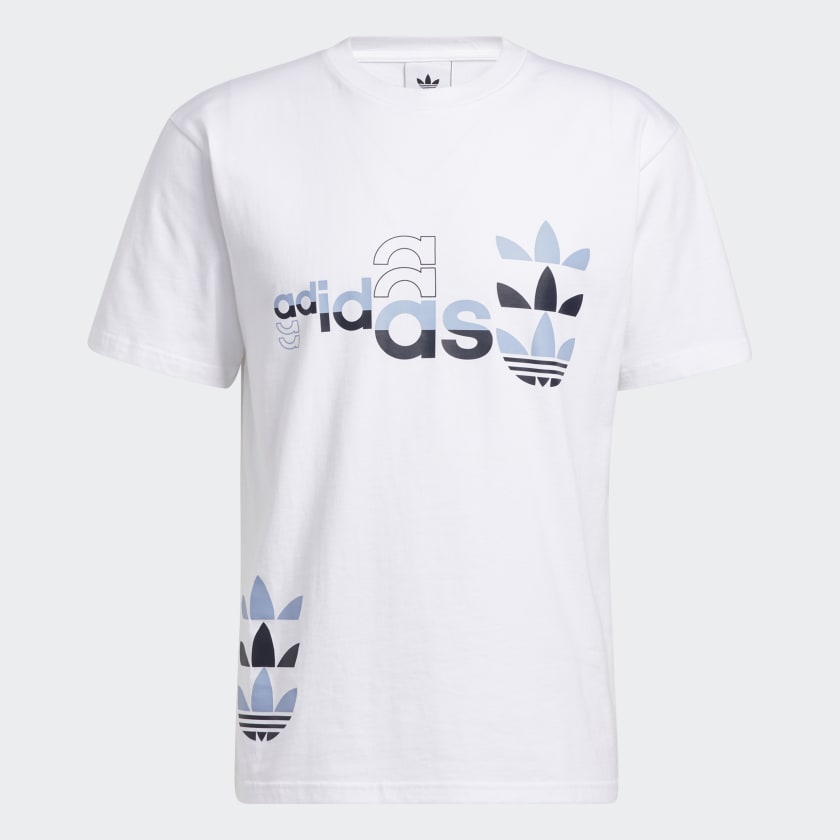 Play adidas | adidas White Men\'s - US Tee Short Lifestyle | Sleeve Logo