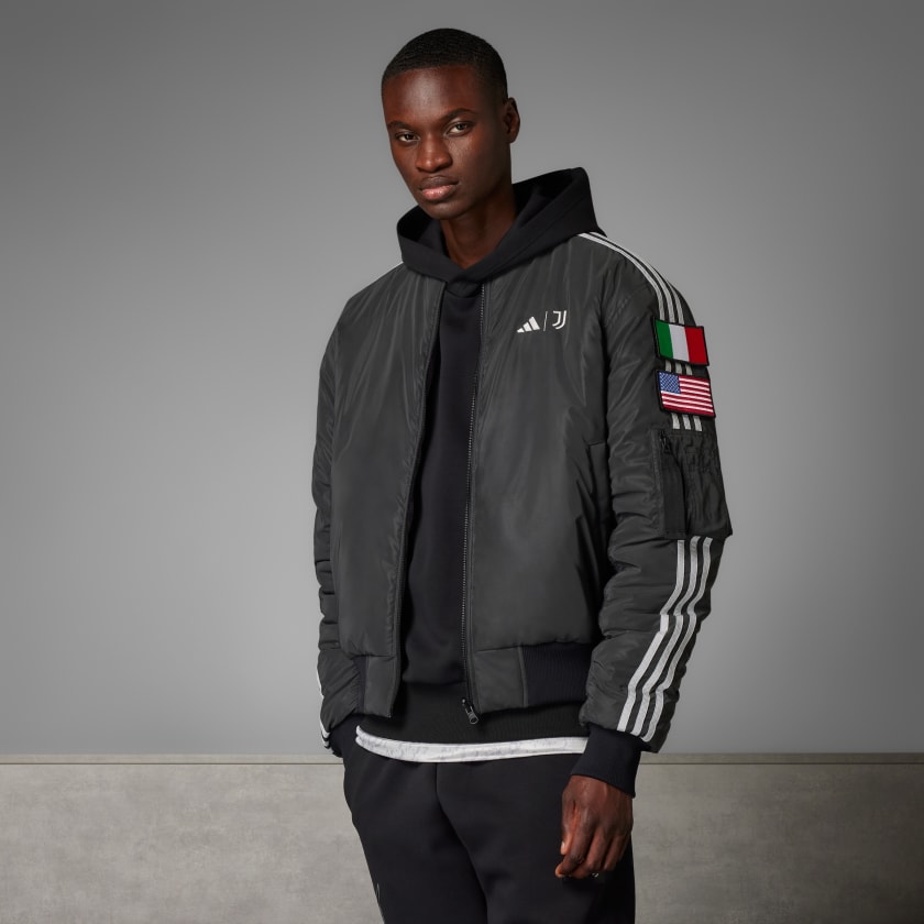 adidas Juventus x NASA inspired LFSTLR Reversible Bomber Jacket Black adidas Deutschland