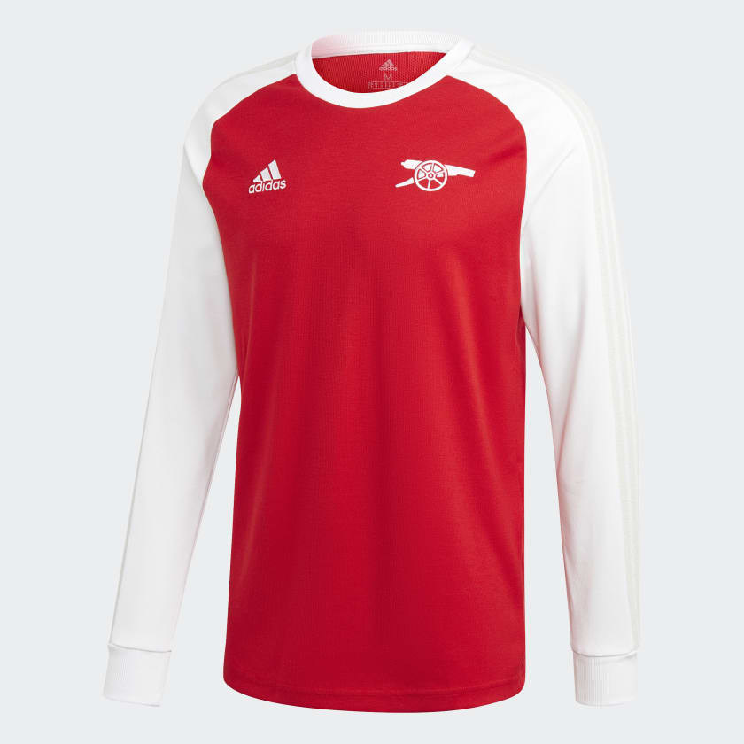 ADIDAS ARSENAL ICONS LONG SLEEVE T-SHIRT RETRO