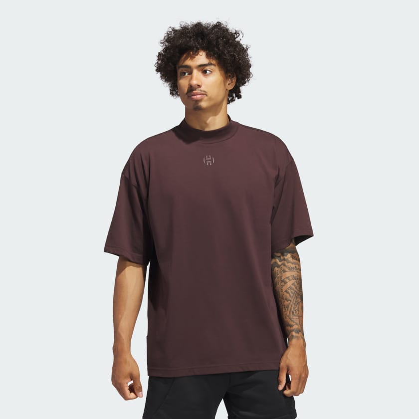 adidas Harden Time Traveler Tee Brown adidas Philippines