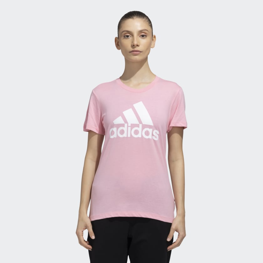 adidas ESSENTIALS BIG LOGO TEE Pink adidas India