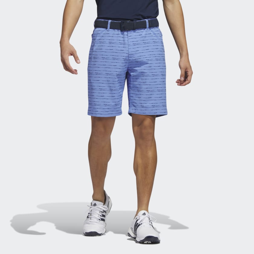 Adidas Textured 9-Inch Golf Shorts