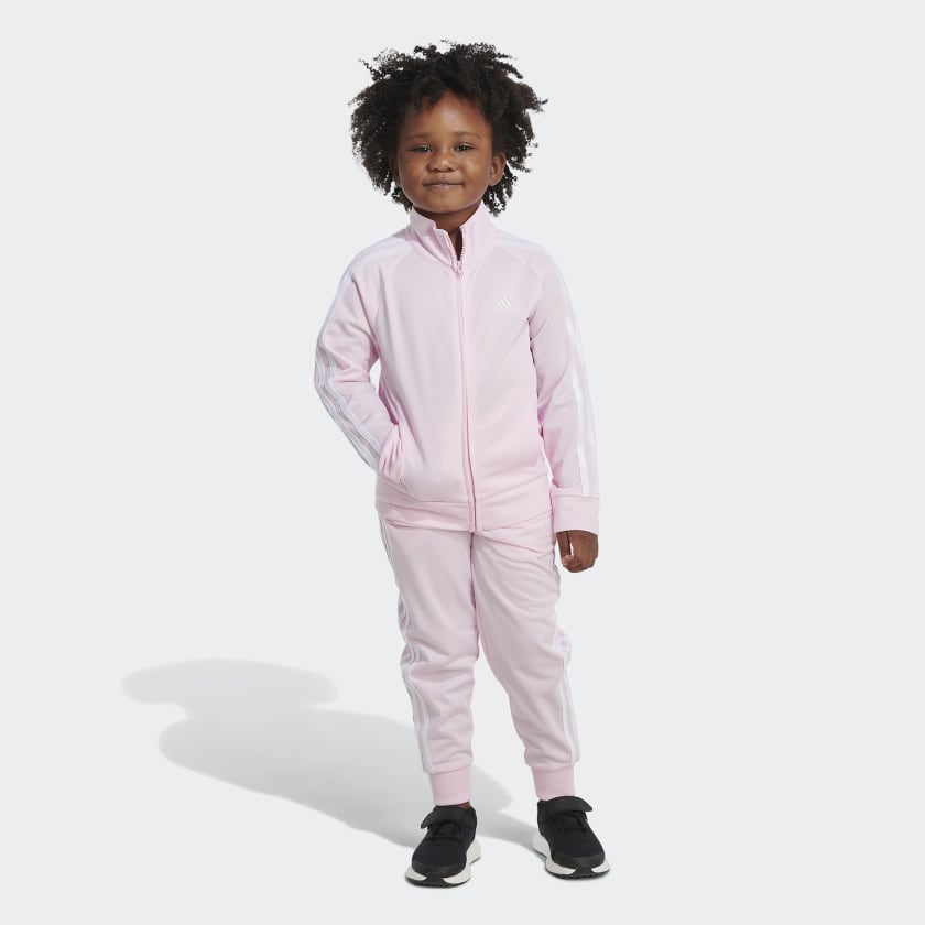 Pink And Black Adidas Tracksuit | tunersread.com