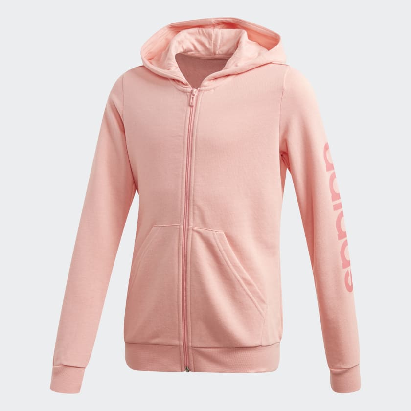 adidas Campera Linear Rosa adidas Argentina