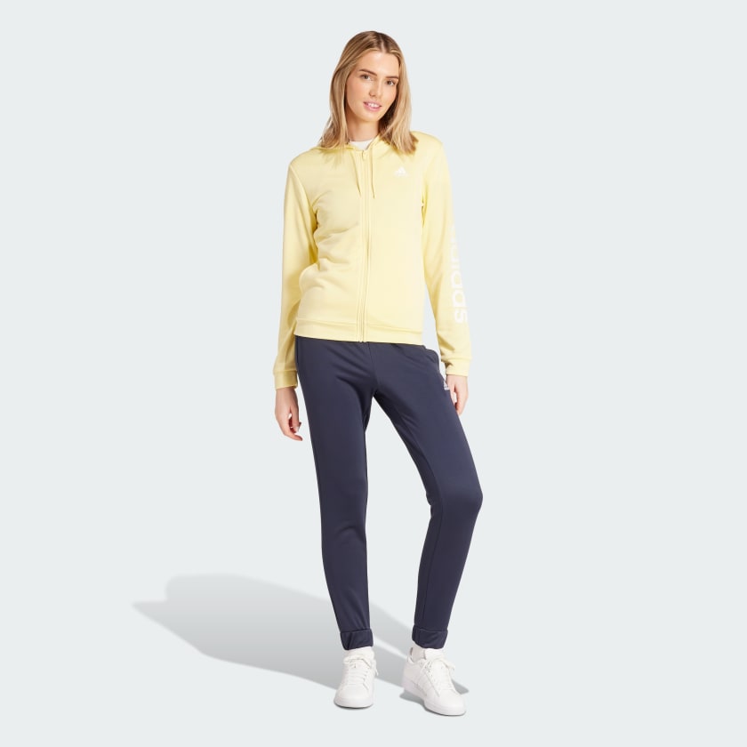Adidas yellow tracksuit womens shop