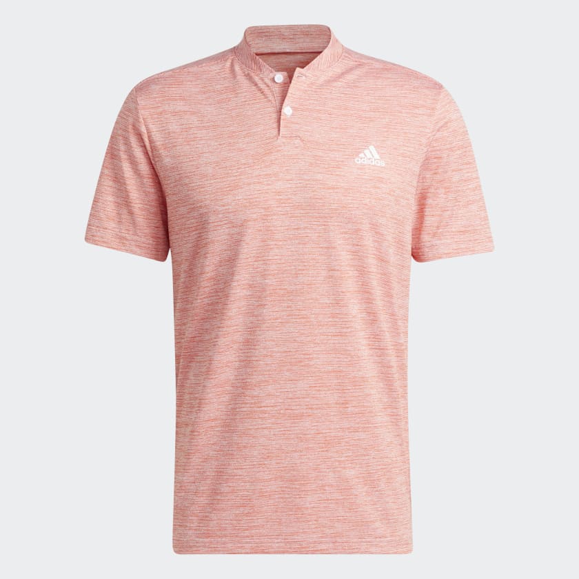● ADIDAS ● KNIT POLO T-SHIRT adidas Originals Waffle Knit Polo Shirt Men's Casual T