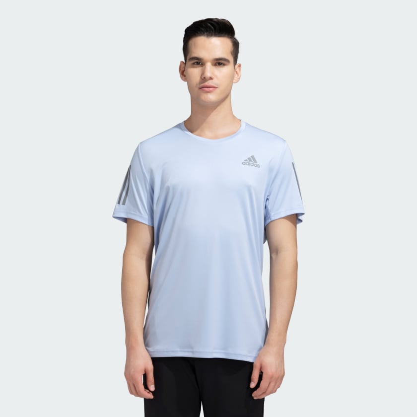 Pale blue adidas sales t shirt