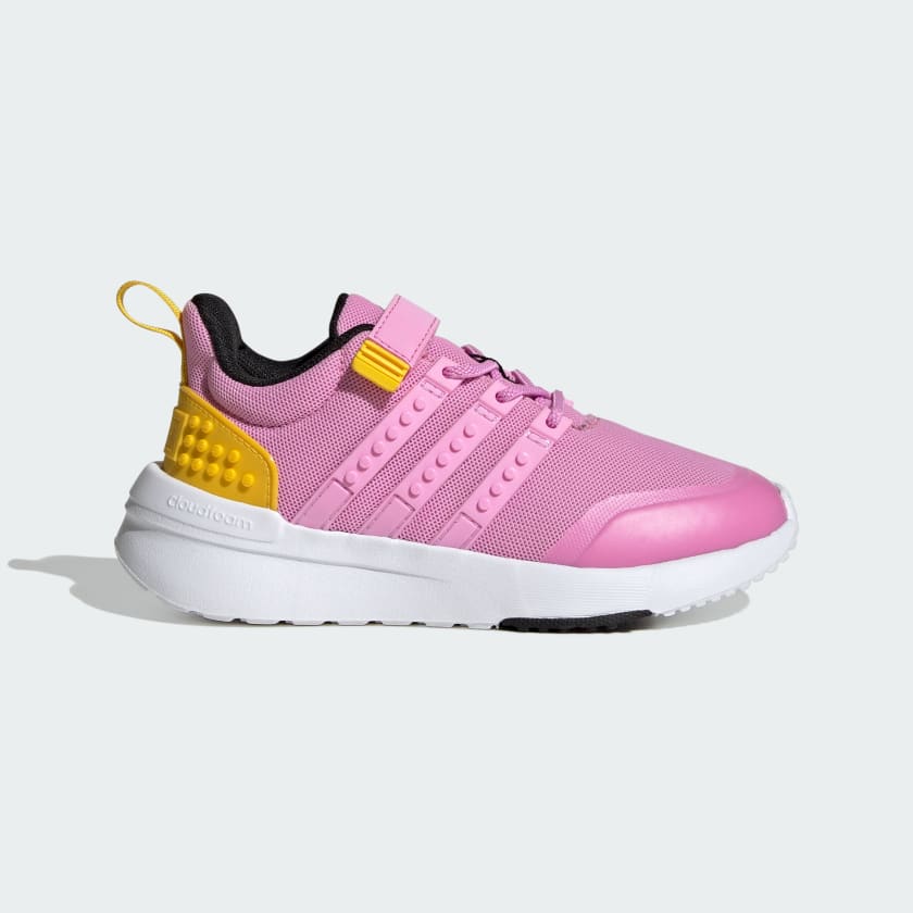 adidas x LEGO® TR21 Elastic Lace and Top Strap Shoes - Purple | Kids' Lifestyle |