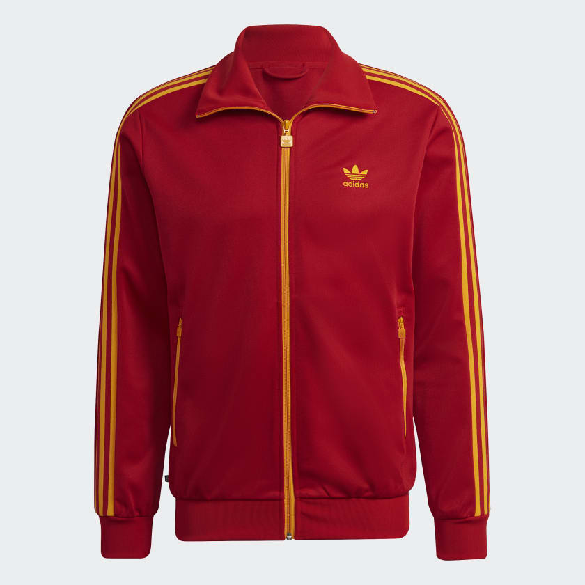 adidas Beckenbauer Track Jacket Red adidas Thailand