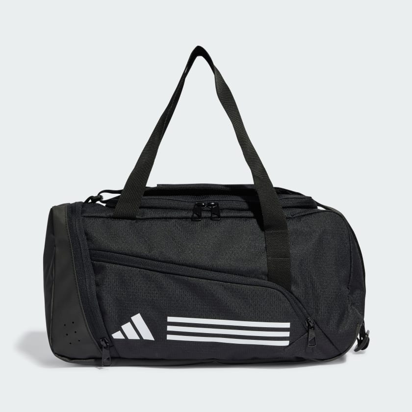 adidas Essentials 3 Stripes Duffel Bag Black adidas Singapore