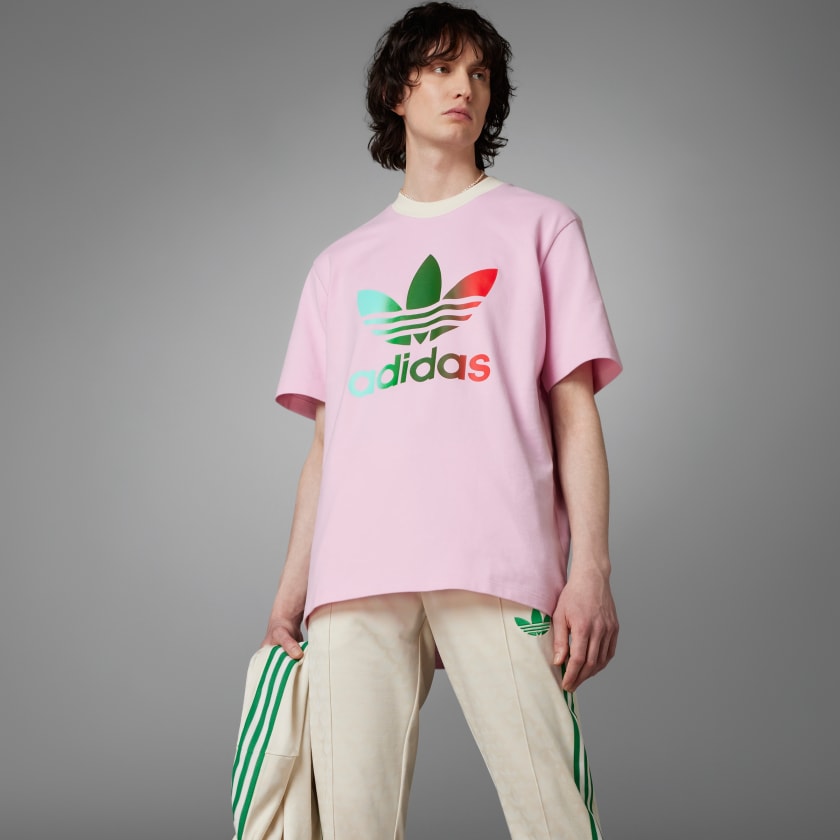 | Tee Pink Men\'s Adicolor adidas US Premium Lifestyle 70s - | adidas Trefoil