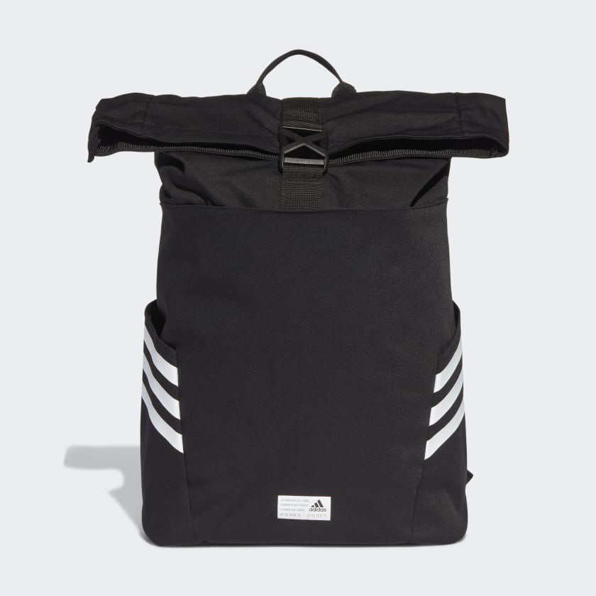 adidas Classic Roll-Top Backpack - Black | adidas