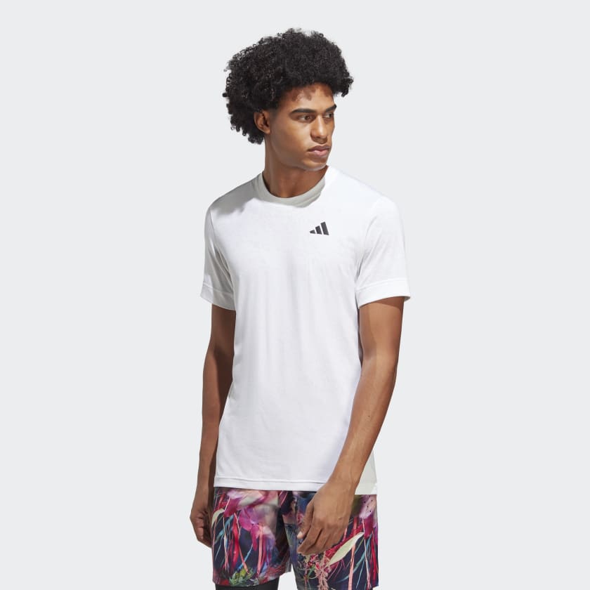 T-shirt de tennis FreeLift - Blanc adidas