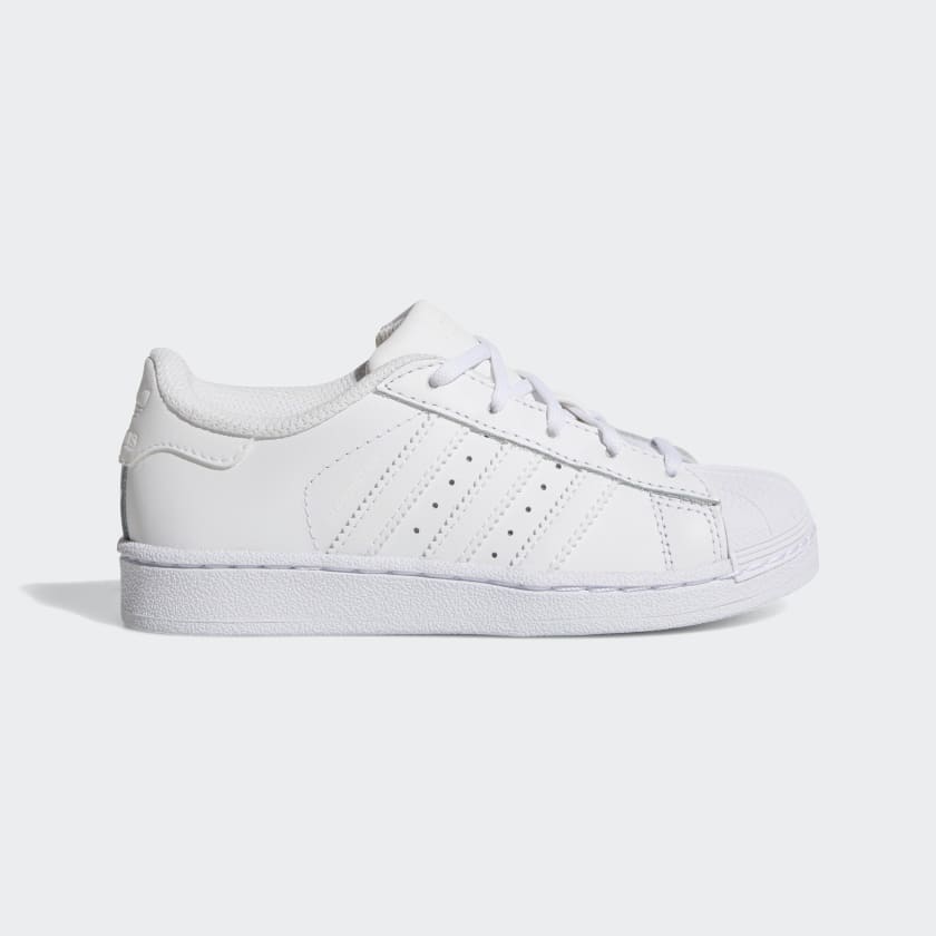 Adidas foundation clearance superstar white