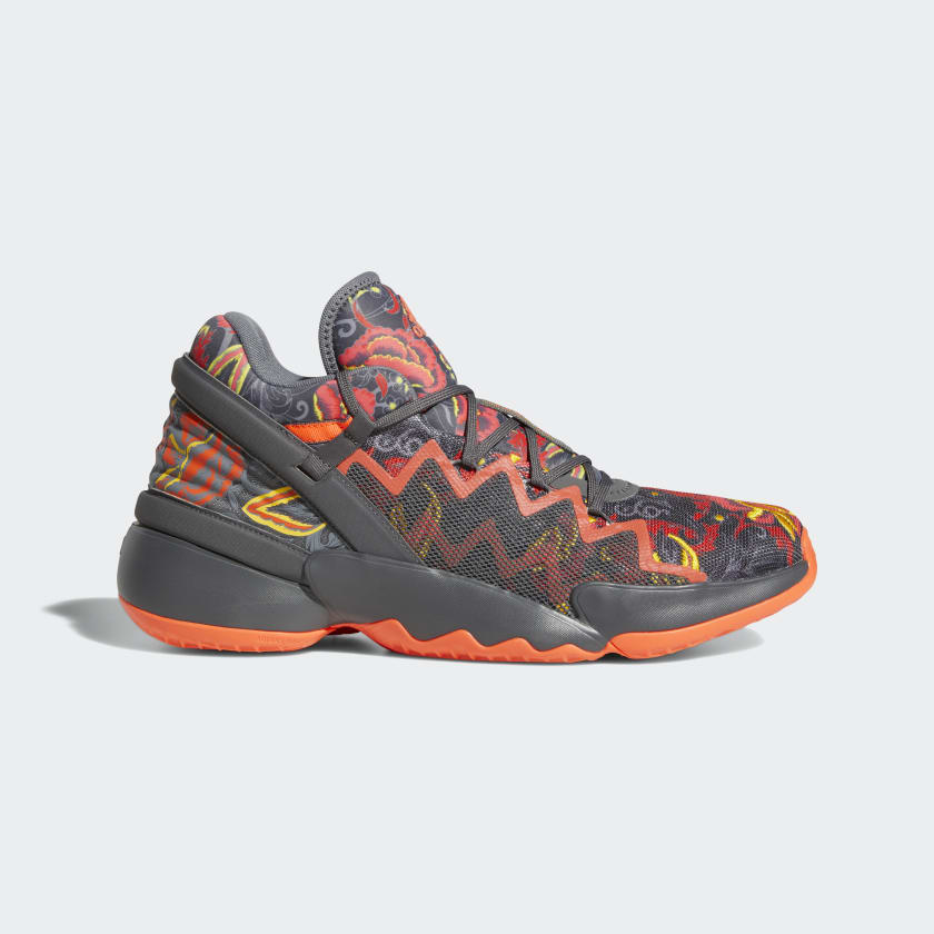 Donovan mitchell shop orange shoes