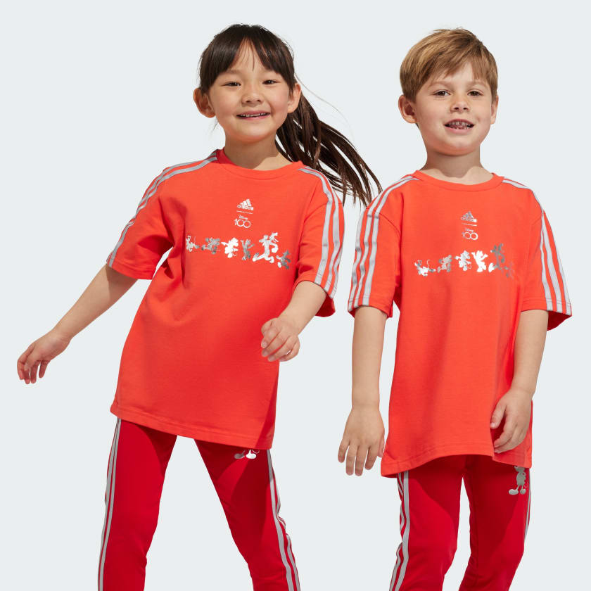 Camisetas adidas niño naranja store