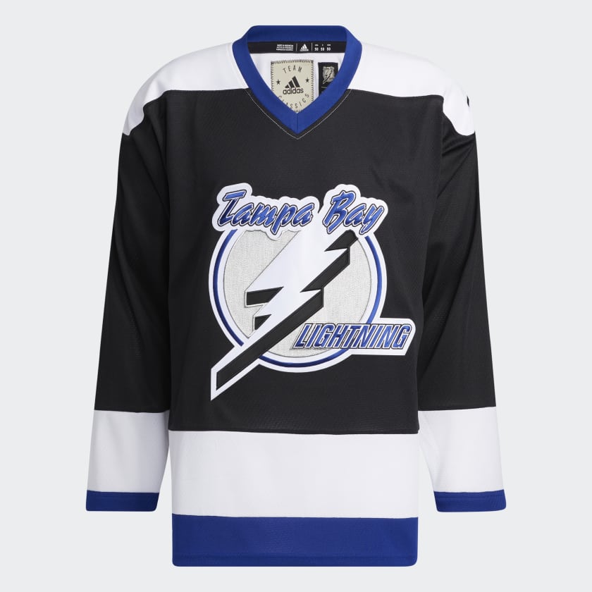 Black lightning jersey top