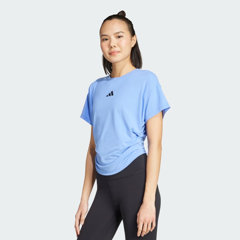 adidas Power Tee - Blue | Free Shipping with adiClub | adidas US