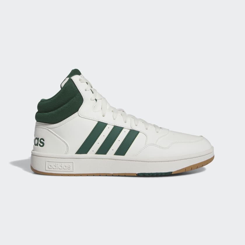 adidas Hoops 3.0 Mid Lifestyle Basketball Classic Vintage Schuh - Weiß ...