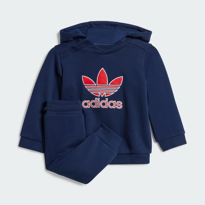 adidas Hoodie Set Big Logo Execution Blue adidas Belgium