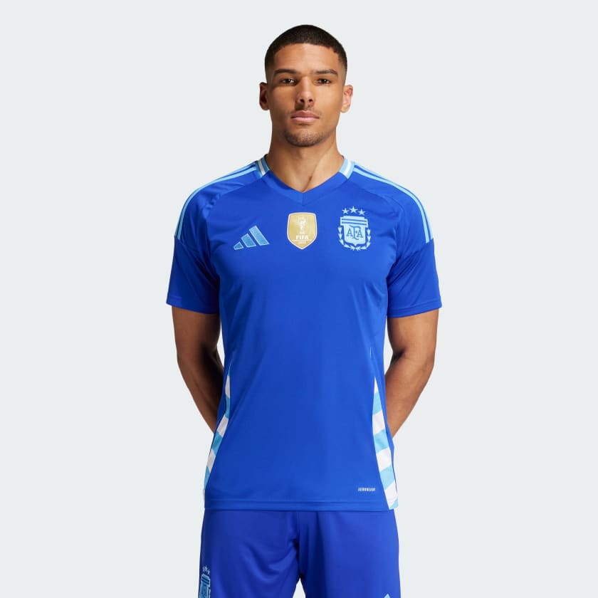 Adidas Segunda Equipacion Argentina 2024 Hombre Azul M