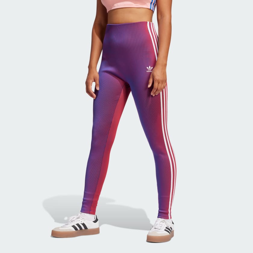 Adidas leggings multicolor store