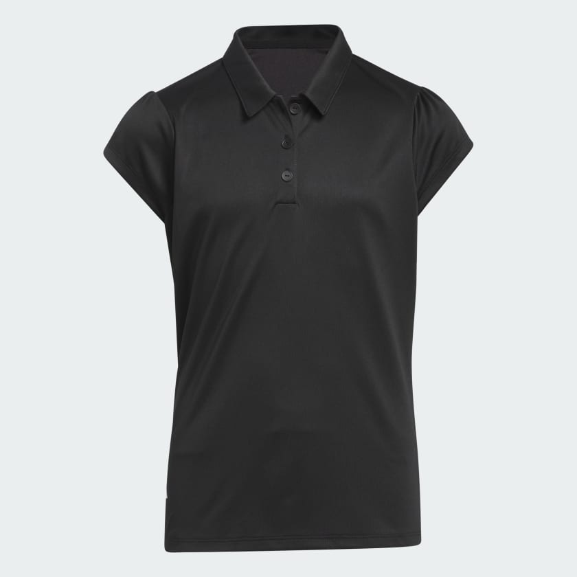 adidas Girls' Performance Polo Shirt - Black | Kids' Golf | adidas US
