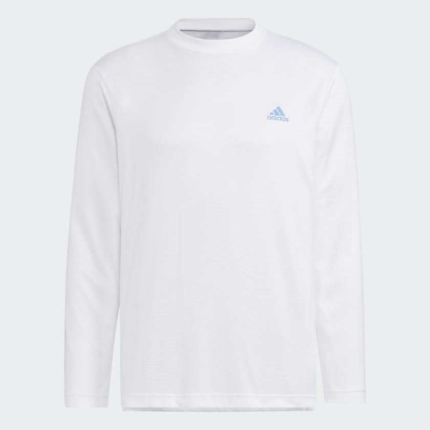 adidas Made to be Remade Mock Neck Long Sleeve Shirt White Free Shipping with adiClub adidas US